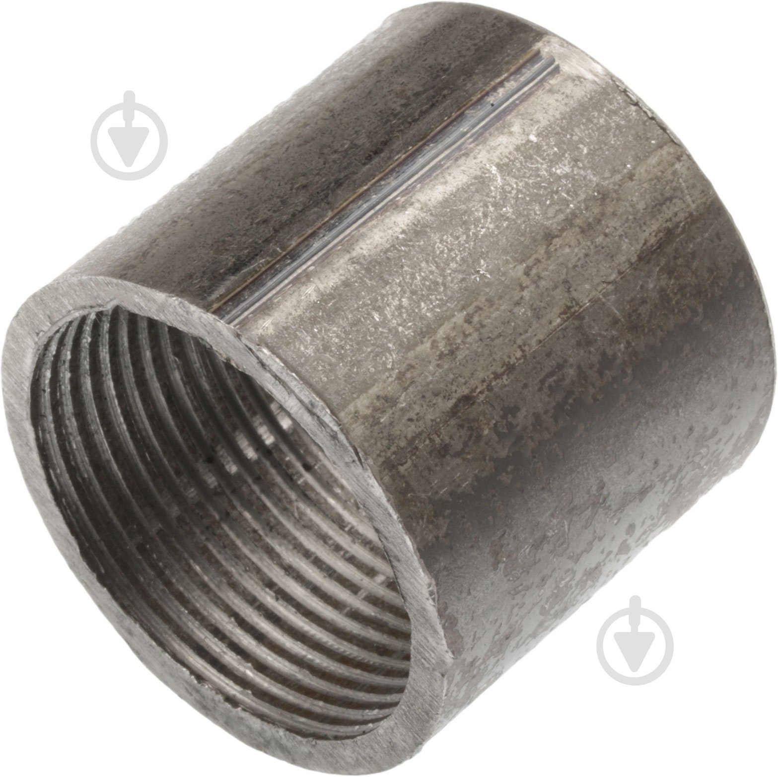 Муфта с резьбой ВВ Гусак сталь 1 1/4" - фото 1
