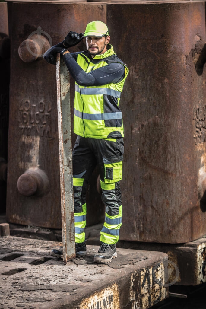 Термофутболка Lahti Pro р. SM L4120101 черный с серым - фото 2