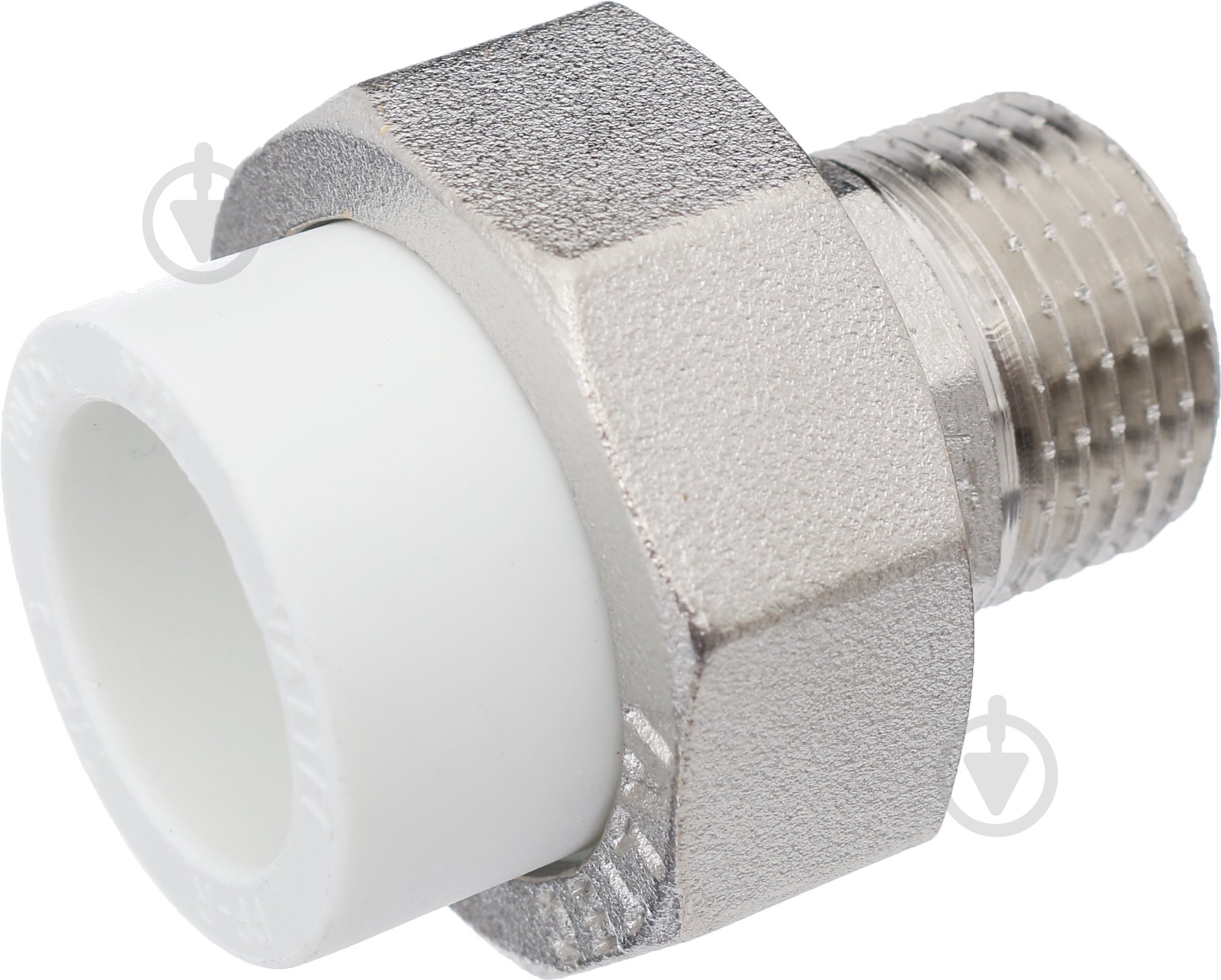 Американка зовнішня Valtec з переходом на зовнішню різьбу ППР 20х1/2" - фото 1 Американка зовнішня Valtec з переходом на зовнішню різьбу ППР 20х1/2" - фото 1