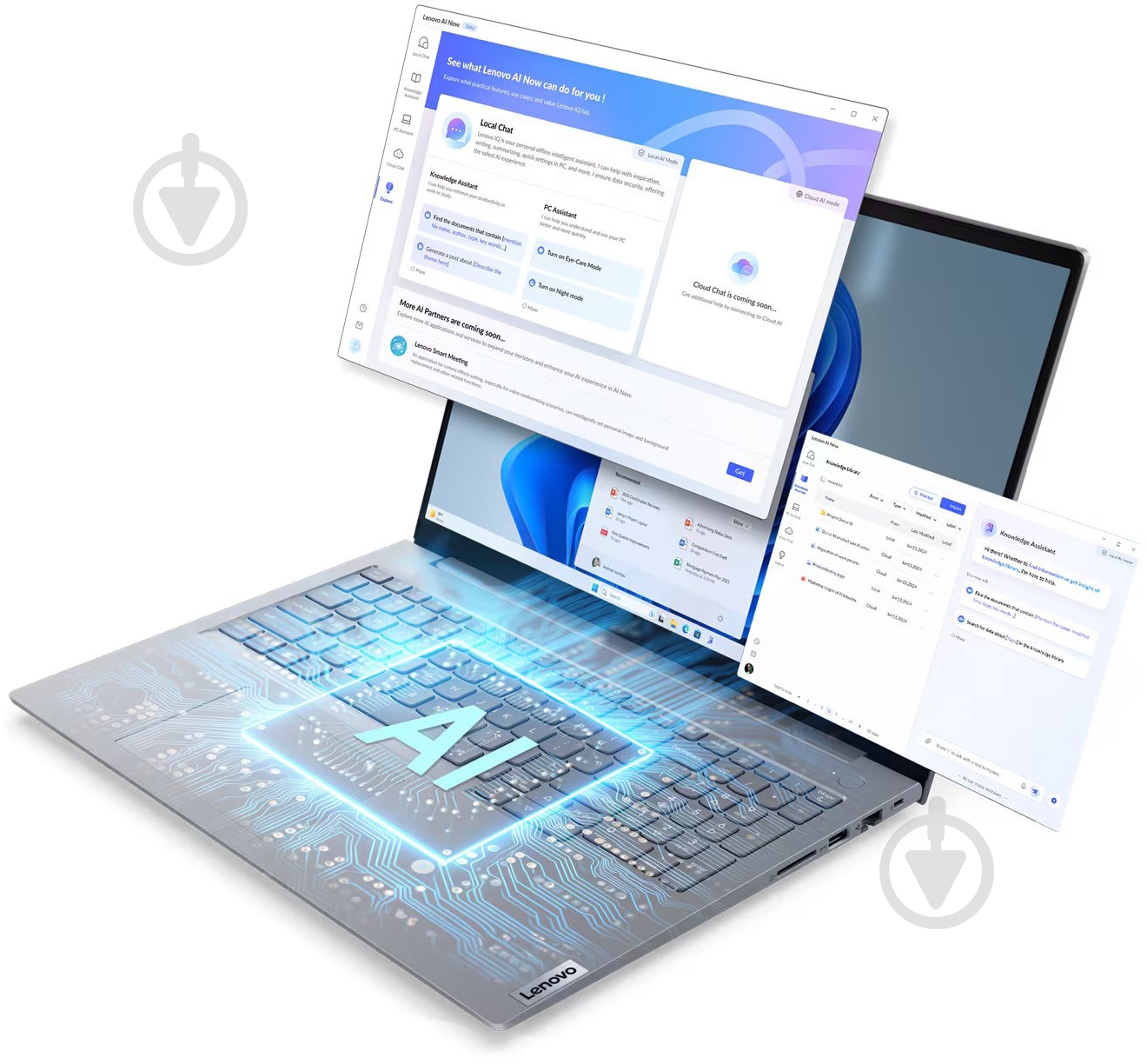 Ноутбук Lenovo ThinkBook 16 G8 IAL 16" (21SK0080RA) arctic grey - фото 9 Ноутбук Lenovo ThinkBook 16 G8 IAL 16" (21SK0080RA) arctic grey - фото 9