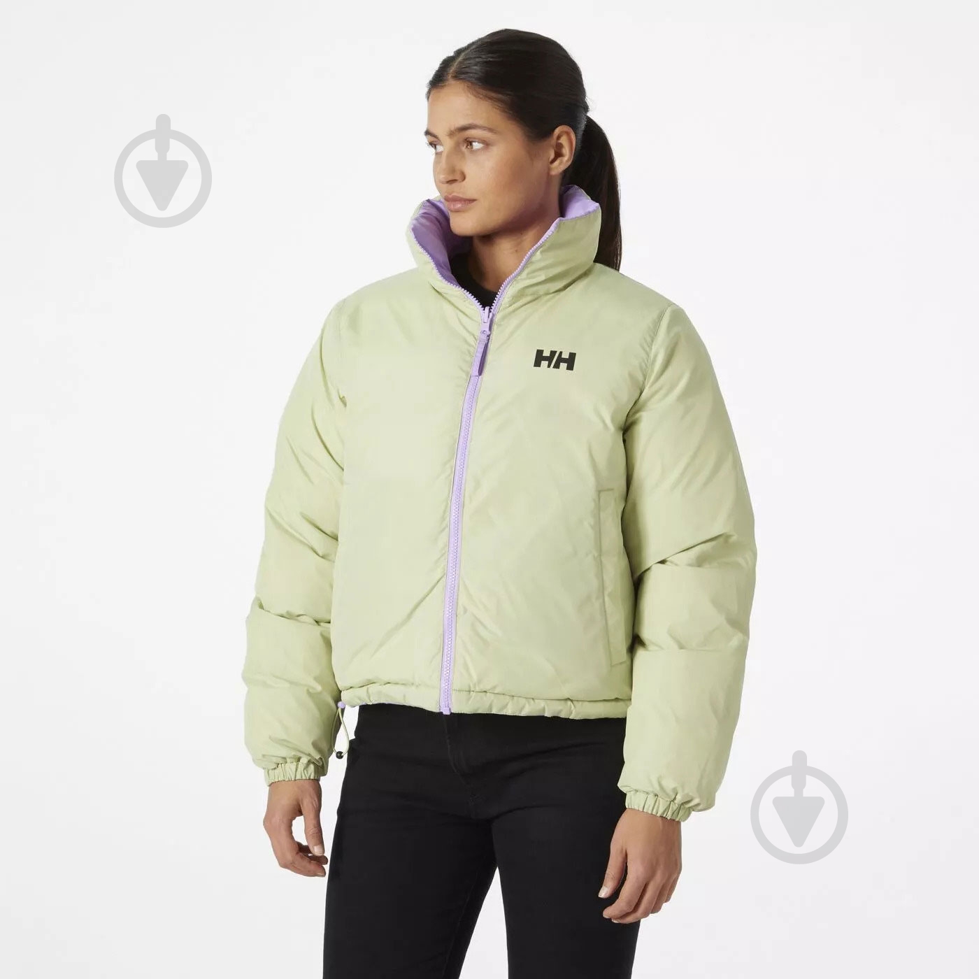 Куртка Helly Hansen W YU 23 REVERSIBLE PUFFER 54061-699 р.L фиолетовый - фото 6