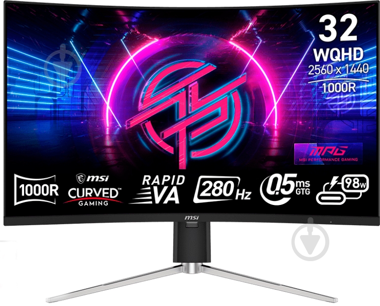 Монитор MSI 31,5" (MPG 325CQRXF) - фото 1