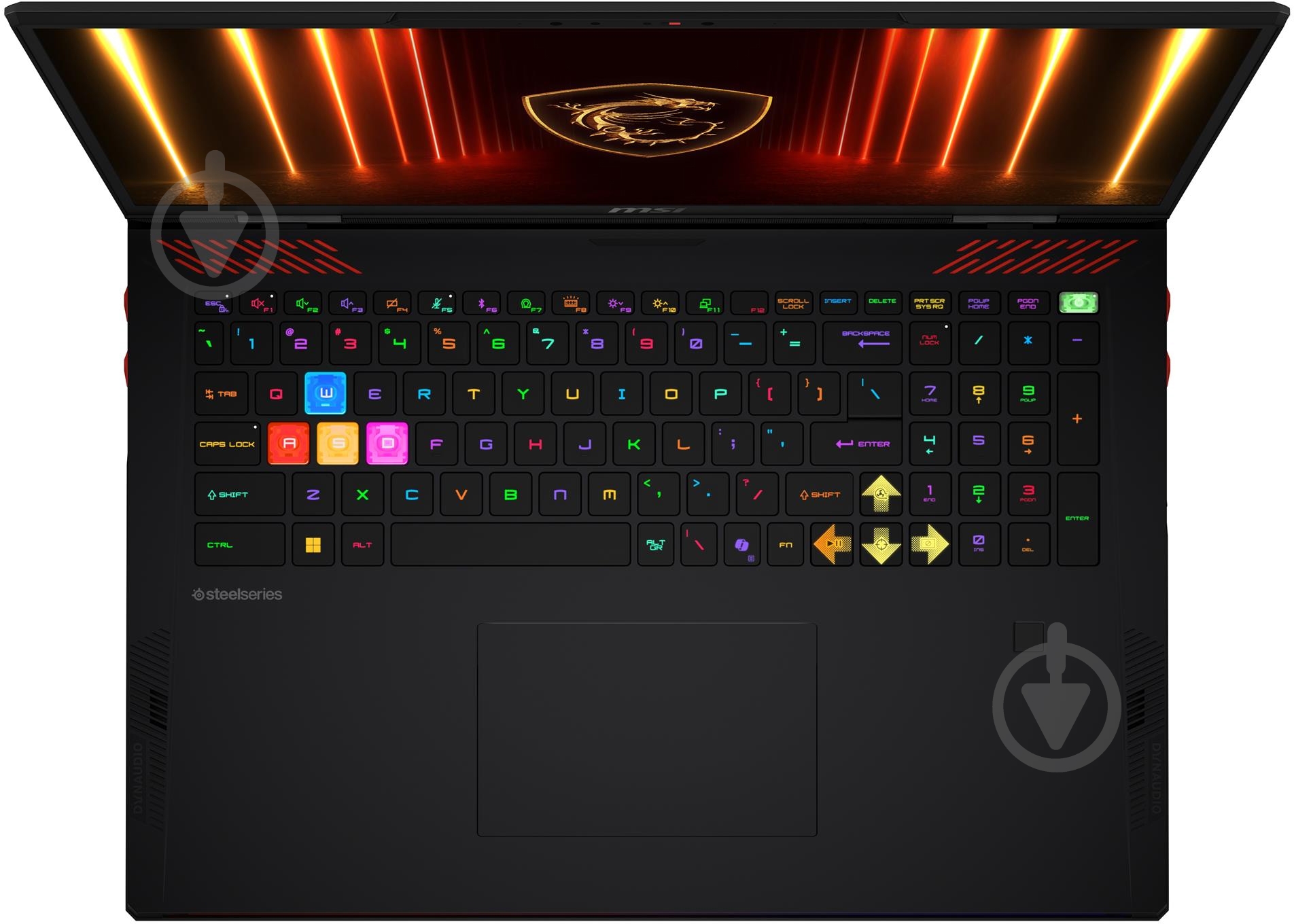 Ноутбук MSI Raider 18 HX AI 18" (A2XWIG-251UA) black - фото 4 Ноутбук MSI Raider 18 HX AI 18" (A2XWIG-251UA) black - фото 4