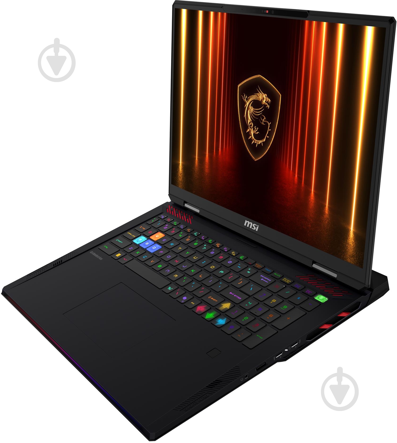Ноутбук MSI Raider 18 HX AI 18" (A2XWIG-251UA) black - фото 6 Ноутбук MSI Raider 18 HX AI 18" (A2XWIG-251UA) black - фото 6