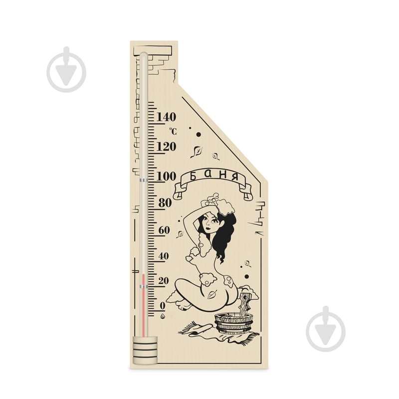 Термометр Стеклоприбор для бани и сауны ТС 5 - фото 3