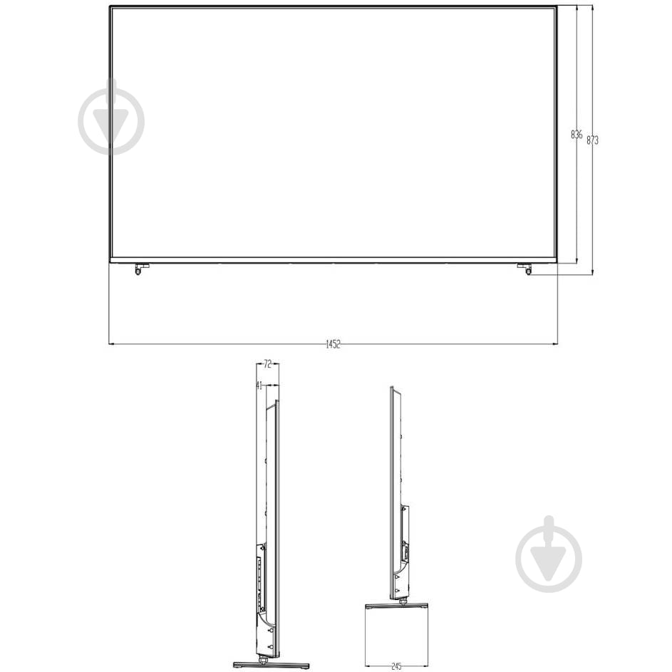 Телевізор AIWA 65AN7003UHD - фото 8