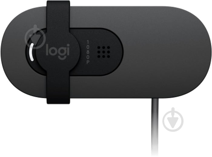 Веб-камера Logitech Brio 100 Full HD Graphite USB (960-001585) - фото 3 Веб-камера Logitech Brio 100 Full HD Graphite USB (960-001585) - фото 3