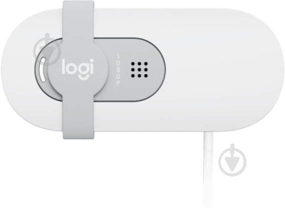 Веб-камера Logitech Brio 100 Full HD White USB (960-001617) - фото 5 Веб-камера Logitech Brio 100 Full HD White USB (960-001617) - фото 5