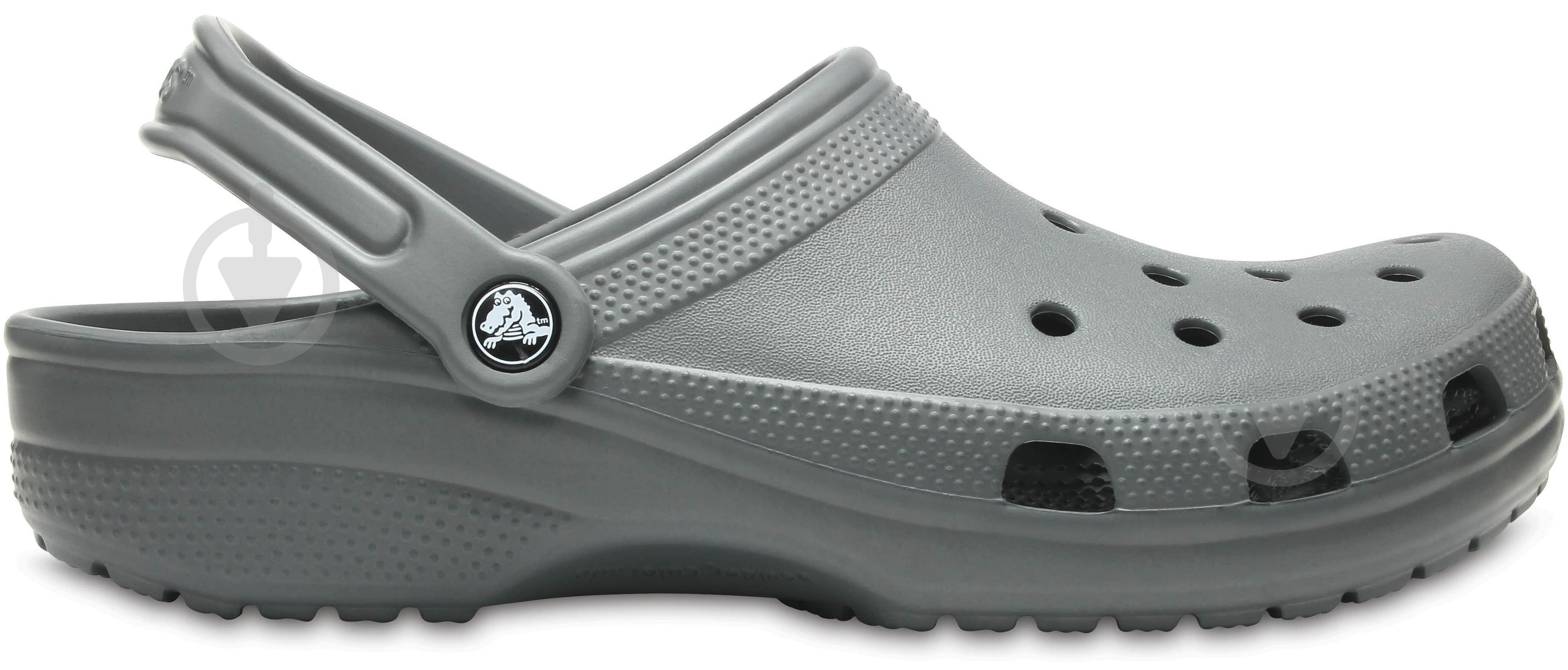 Сабо Crocs Classic SltGry 10001-0DA р.39/40 серый - фото 1