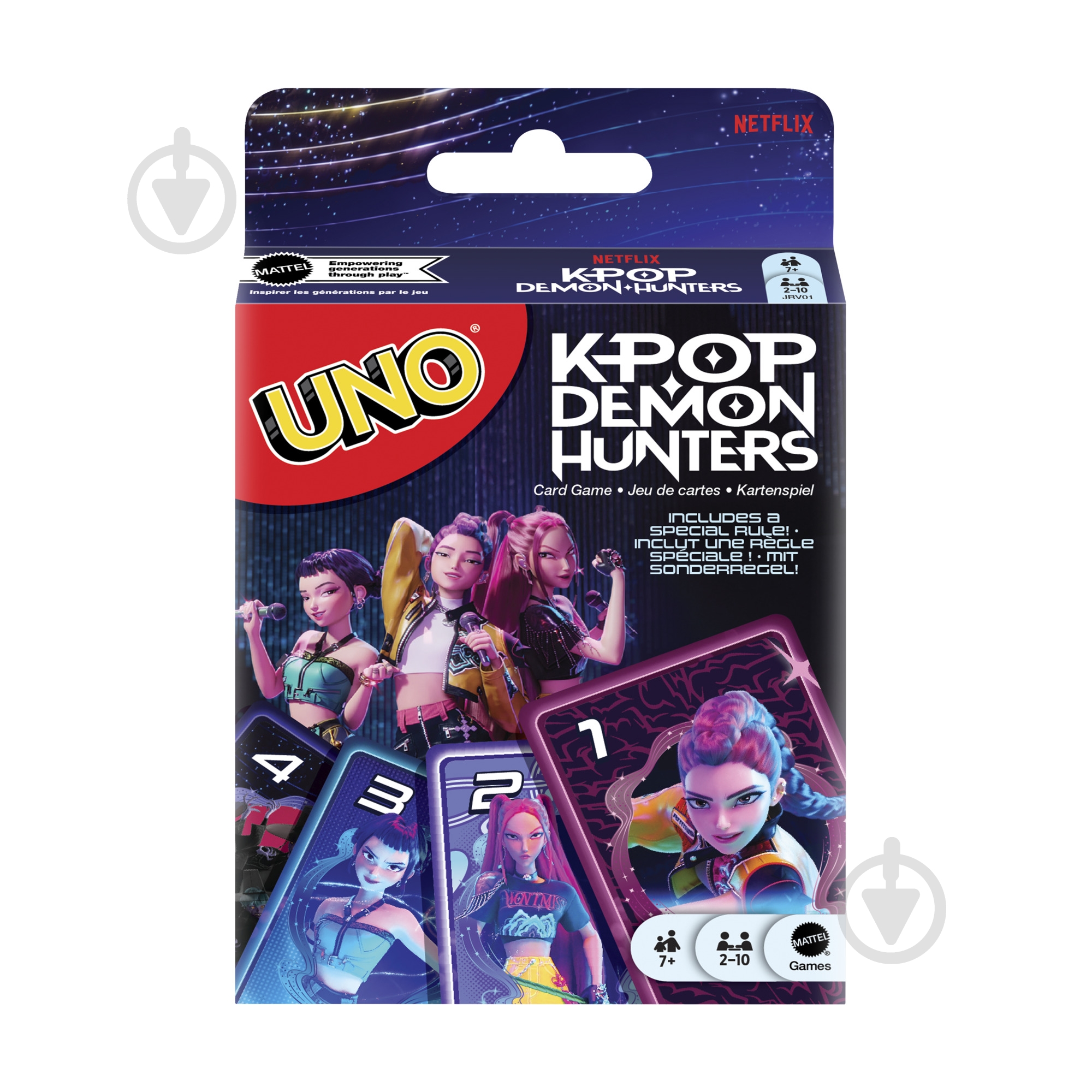Гра настільна Uno "KPop Demon Hunters" JRV01 - фото 5