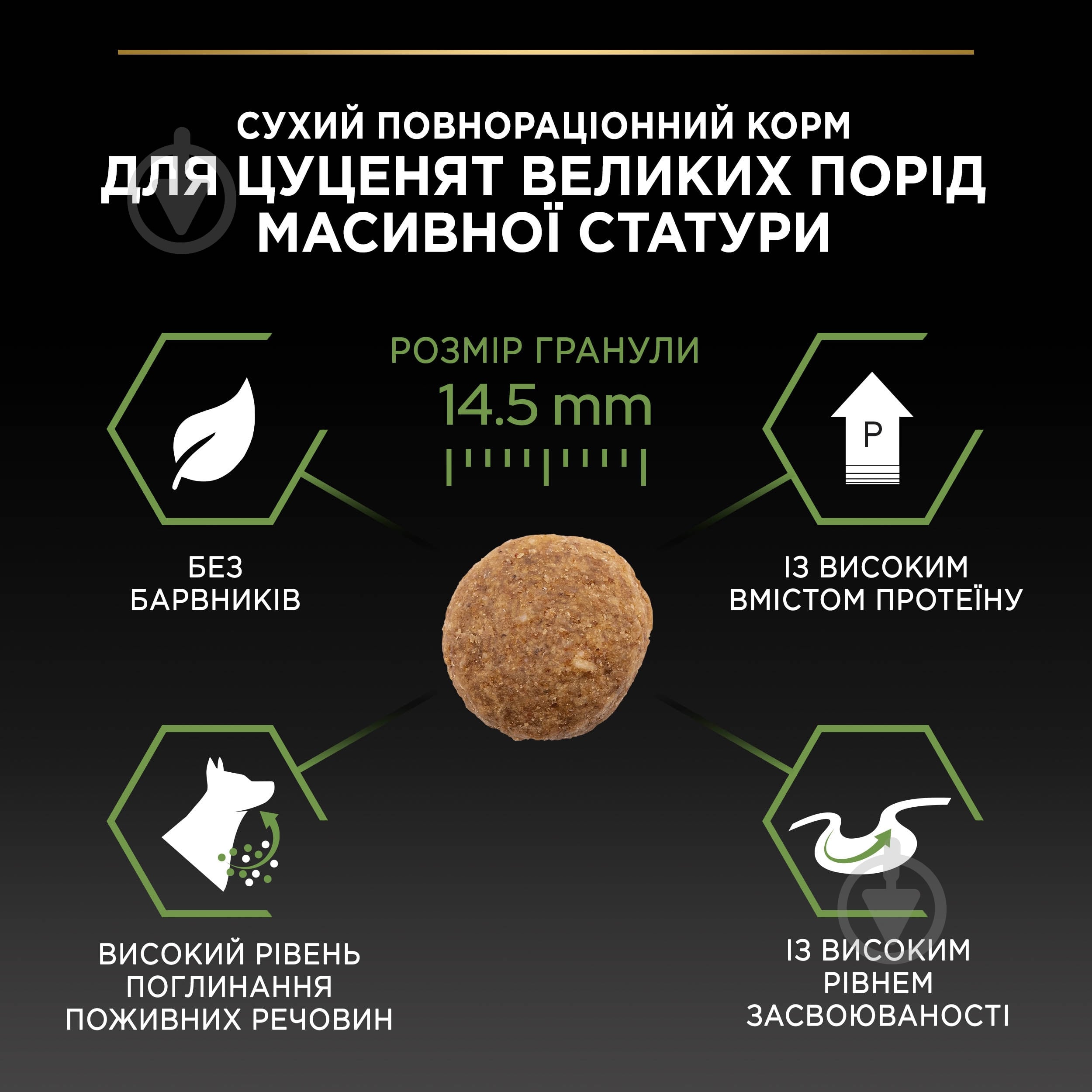 Корм сухой ProPlan by Purina Large Robust Puppy <2 Healthy Start для щенков с курицей 12 кг - фото 9