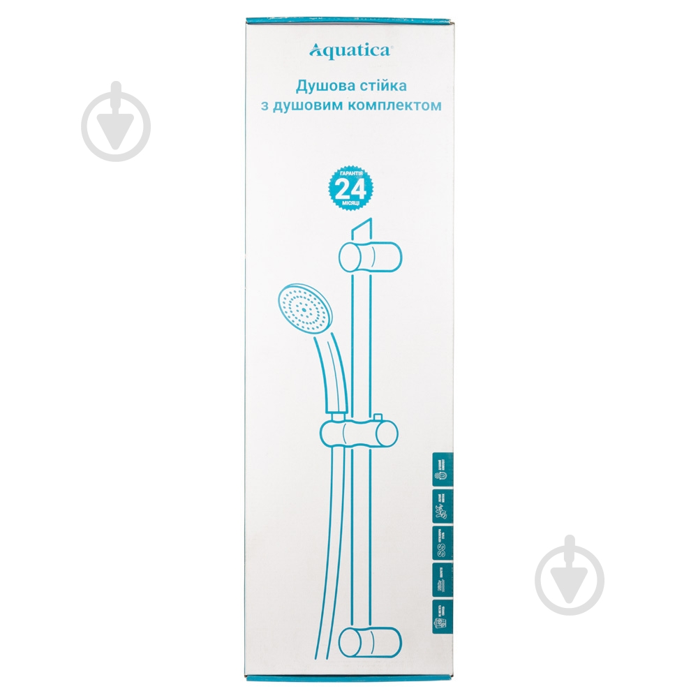Держатель для душа Aquatica с душевым комплектом (60A) 9792160 - фото 2