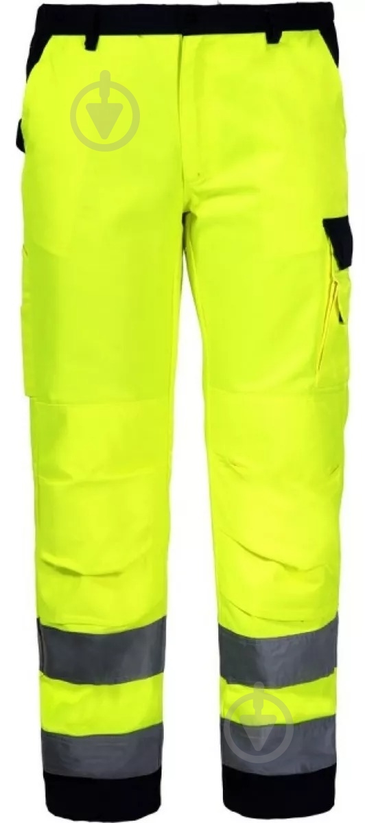 Штаны сигнальные Lahti Pro Премиум р. S рост 164 L4100601 салатовый - фото 1