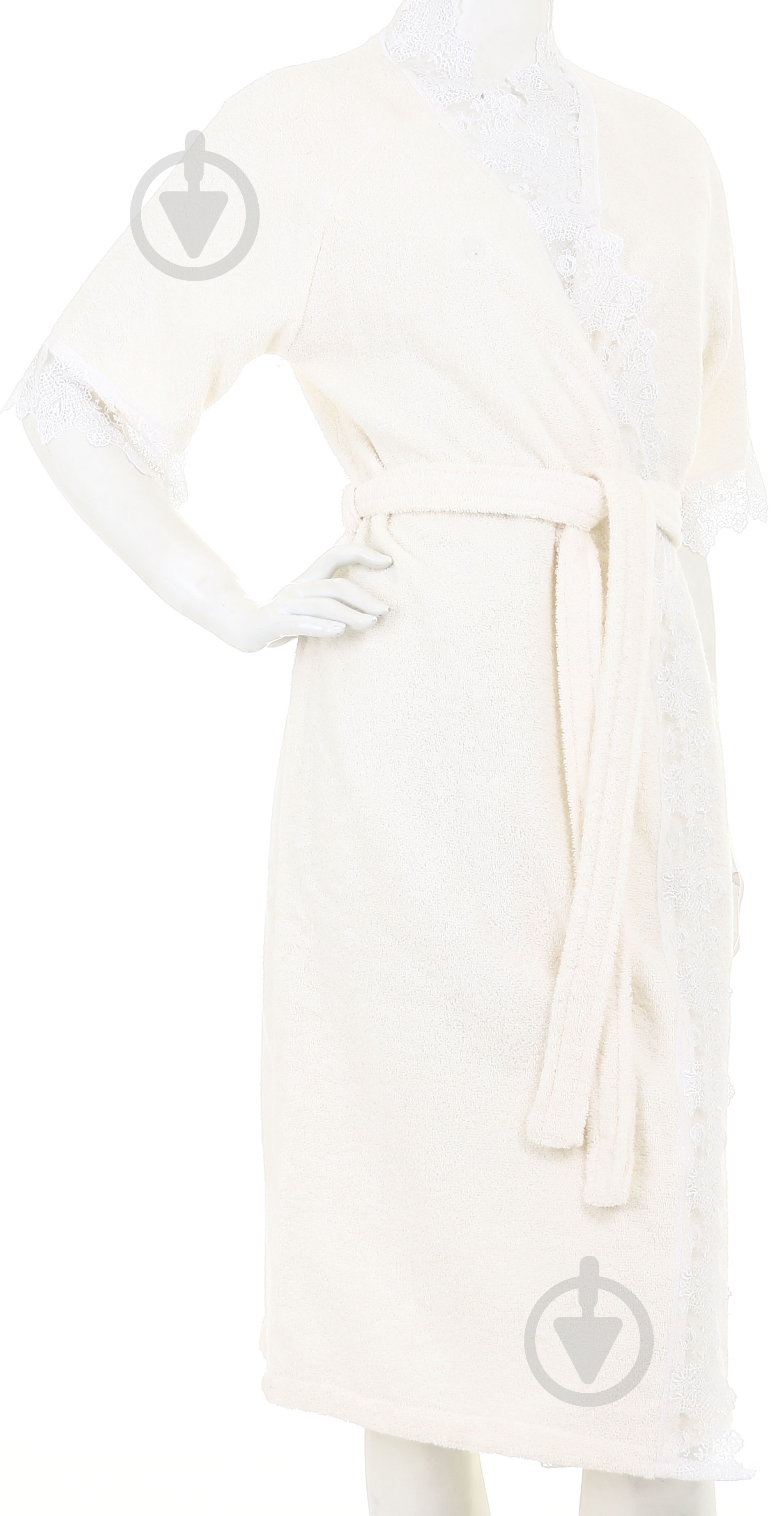 Халат Durutex Lace р. S-M айвори - фото 2