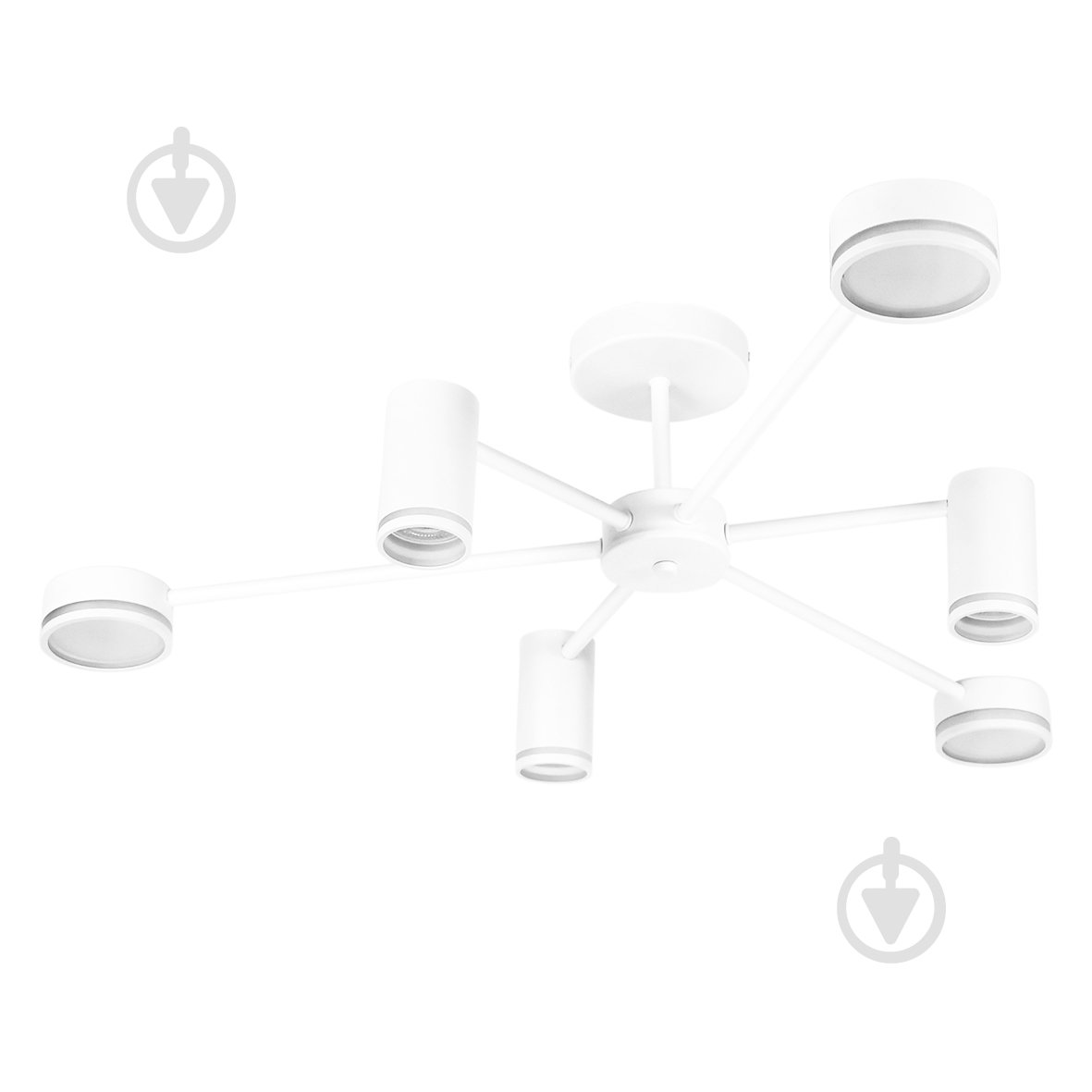 Люстра стельова ARDERO ML486-6 під лампу GX53/MR16 6xGU10 білий мат 80978 - фото 2