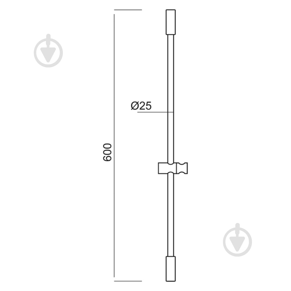 Стійка душова Aquatica (75A) - фото 3