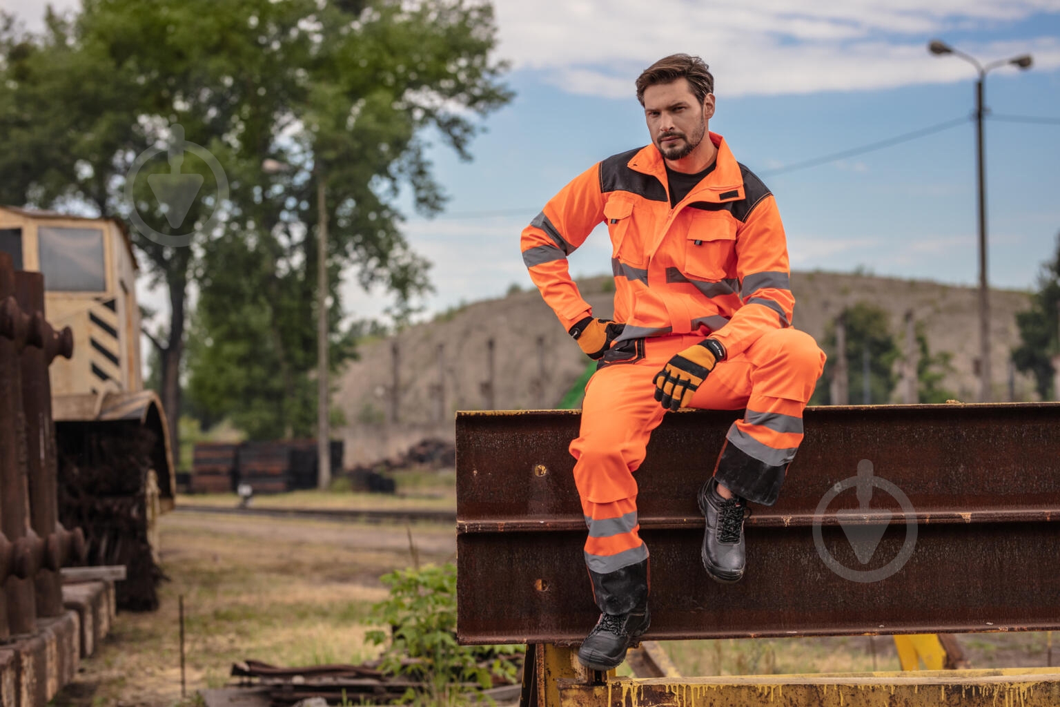 Куртка сигнальна Lahti Pro р. S L4041701 помаранчевий - фото 2 Куртка сигнальна Lahti Pro р. S L4041701 помаранчевий - фото 2