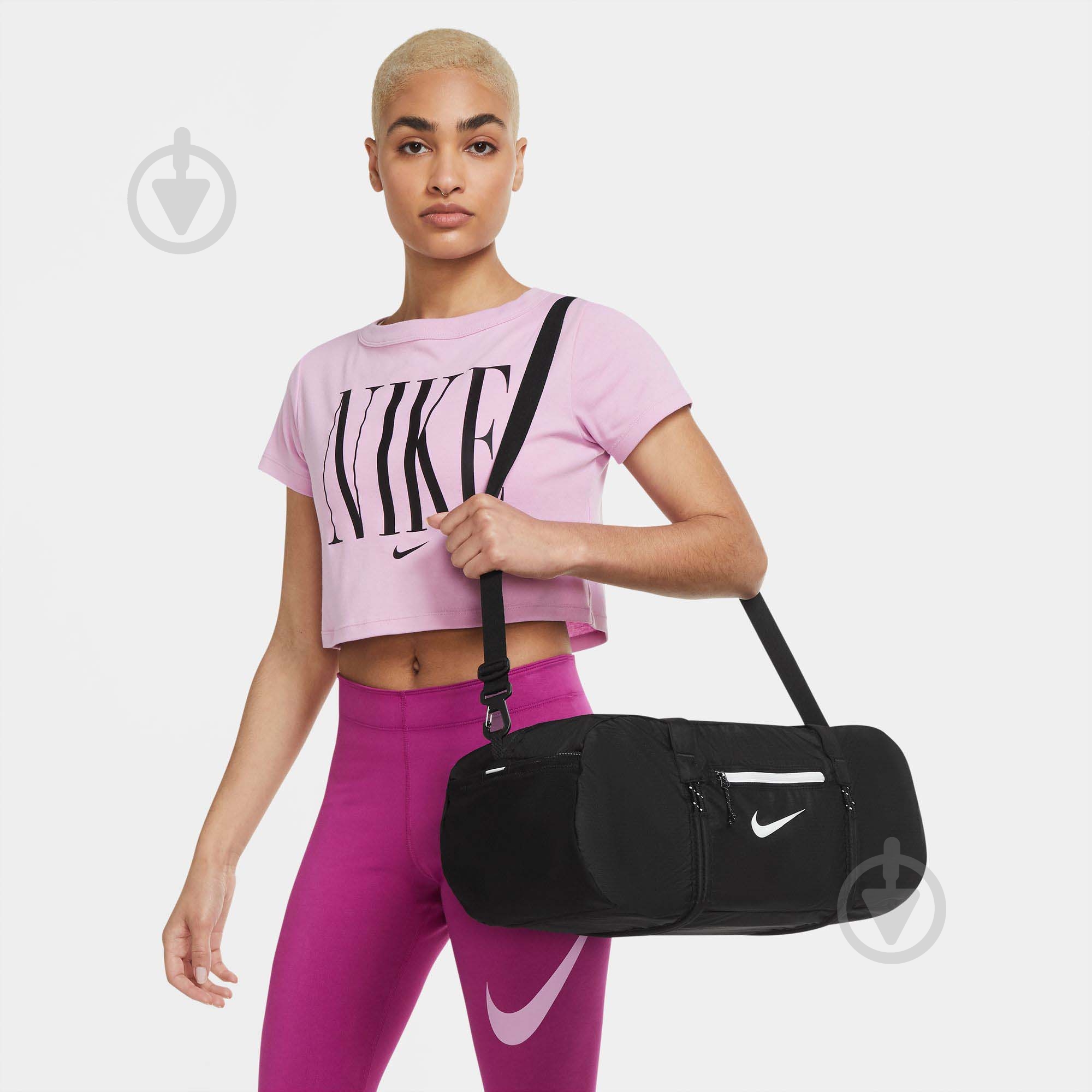 Сумка Nike Stash Duffel DB0306-010 21 л черный - фото 12