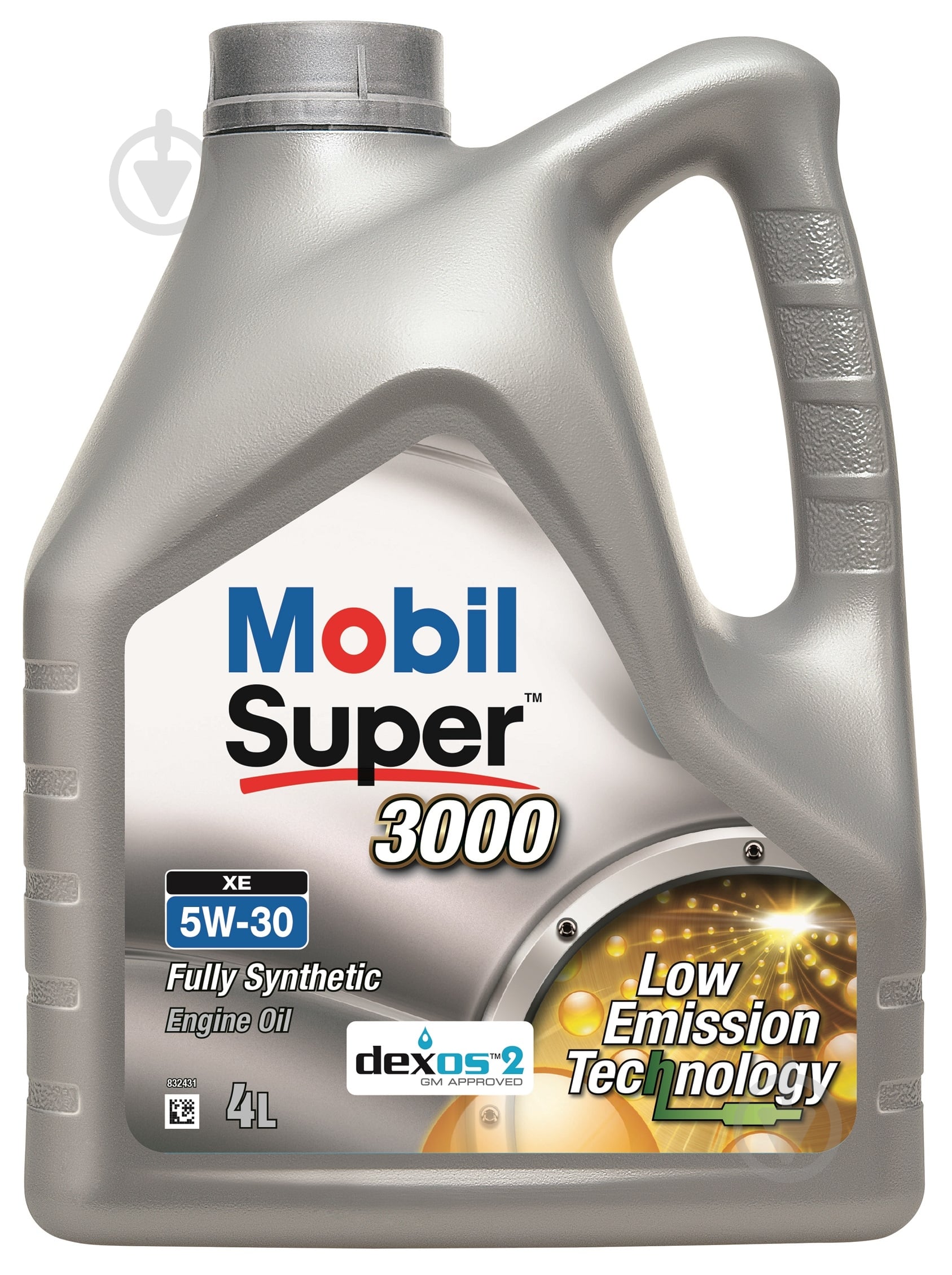 ᐉ Моторна олива синтетична Mobil Super 3000 XE 5W-30 4 л (MB 5W30