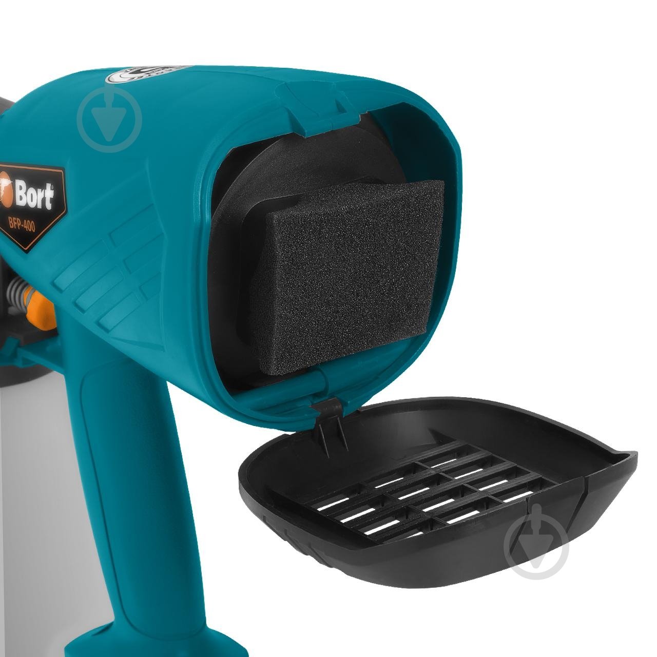 Краскораспылитель Bort с технологией HVLP и регулировкой расхода краски BFP-400 - фото 5