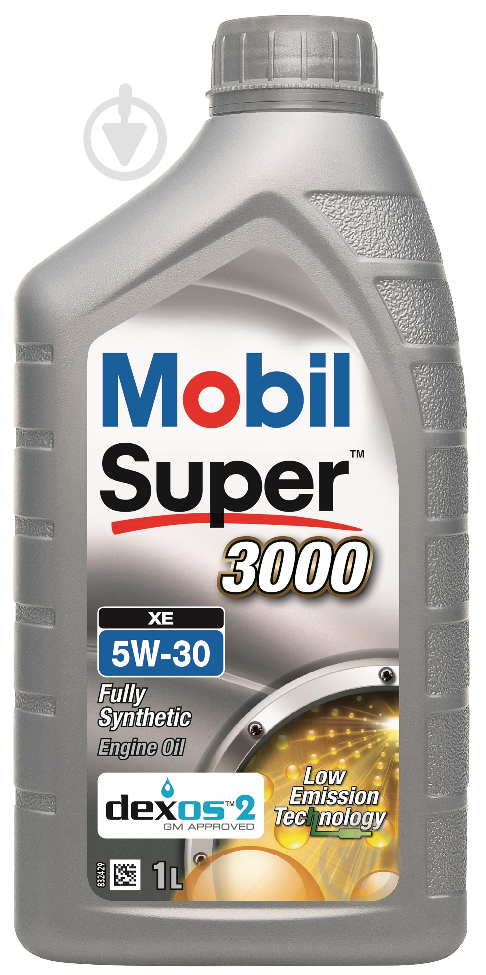 Моторна олива синтетична Mobil Super 3000 XE 5W-30 1 л (MB 5W30 3000 XE 1L) - фото 1