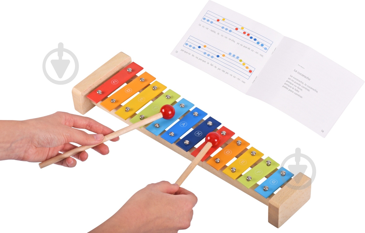 Ксилофон GoKi Радуга 61907G - фото 4