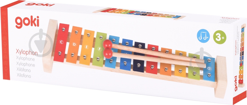 Ксилофон GoKi Радуга 61907G - фото 5