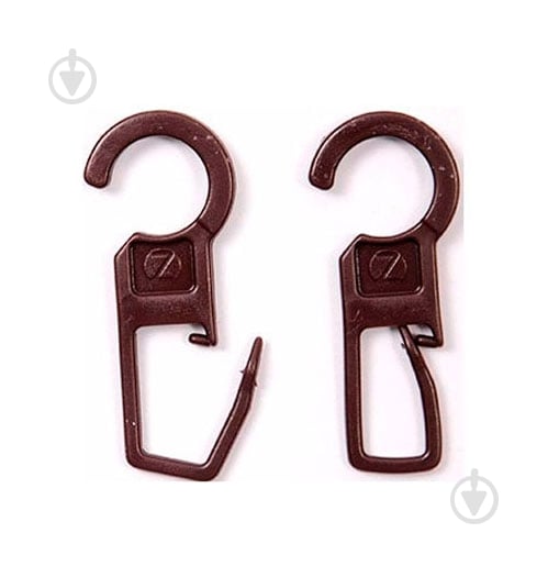 Крючки Gardinia орех 10 шт. - фото 1