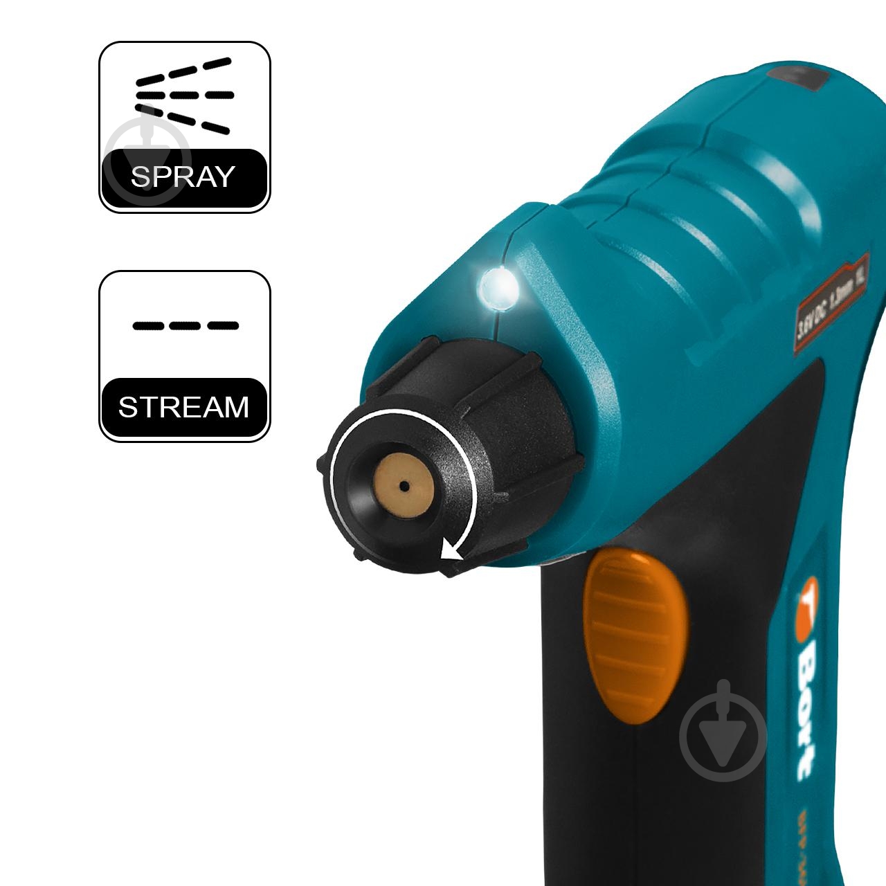 Краскораспылитель Bort BFP-36-Li - фото 12