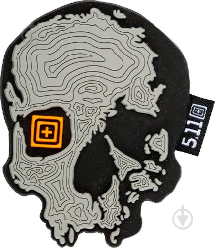 Шеврон Topo Skull Patch 81080-029 Grey - фото 1 Шеврон Topo Skull Patch 81080-029 Grey - фото 1