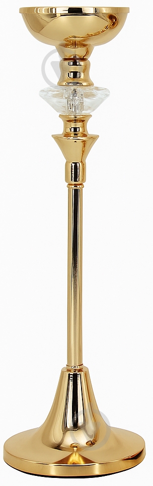 Подсвечник Scintilla металл стекло золотий 12х12х37 см (91373A) Inari - фото 1 Подсвечник Scintilla металл стекло золотий 12х12х37 см (91373A) Inari - фото 1