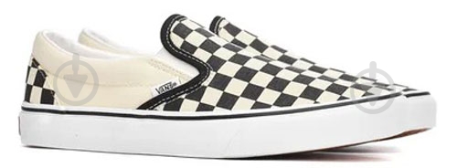 Слипоны Vans VN000EYEBWW1 р.37 бело-черный - фото 2
