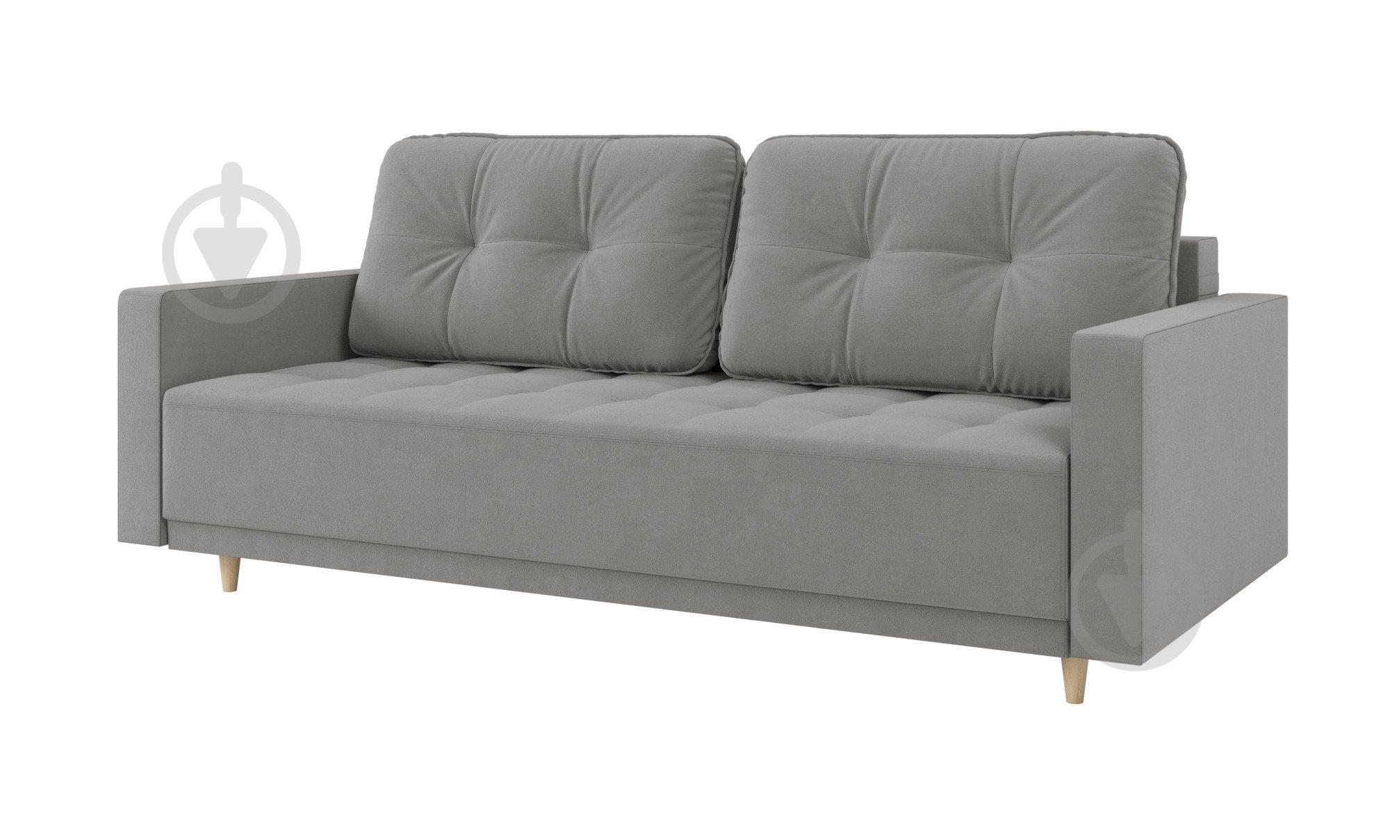 Диван прямой SOFYNO Jersey+ серый 2280x1070x850 мм - фото 1 Диван прямой SOFYNO Jersey+ серый 2280x1070x850 мм - фото 1