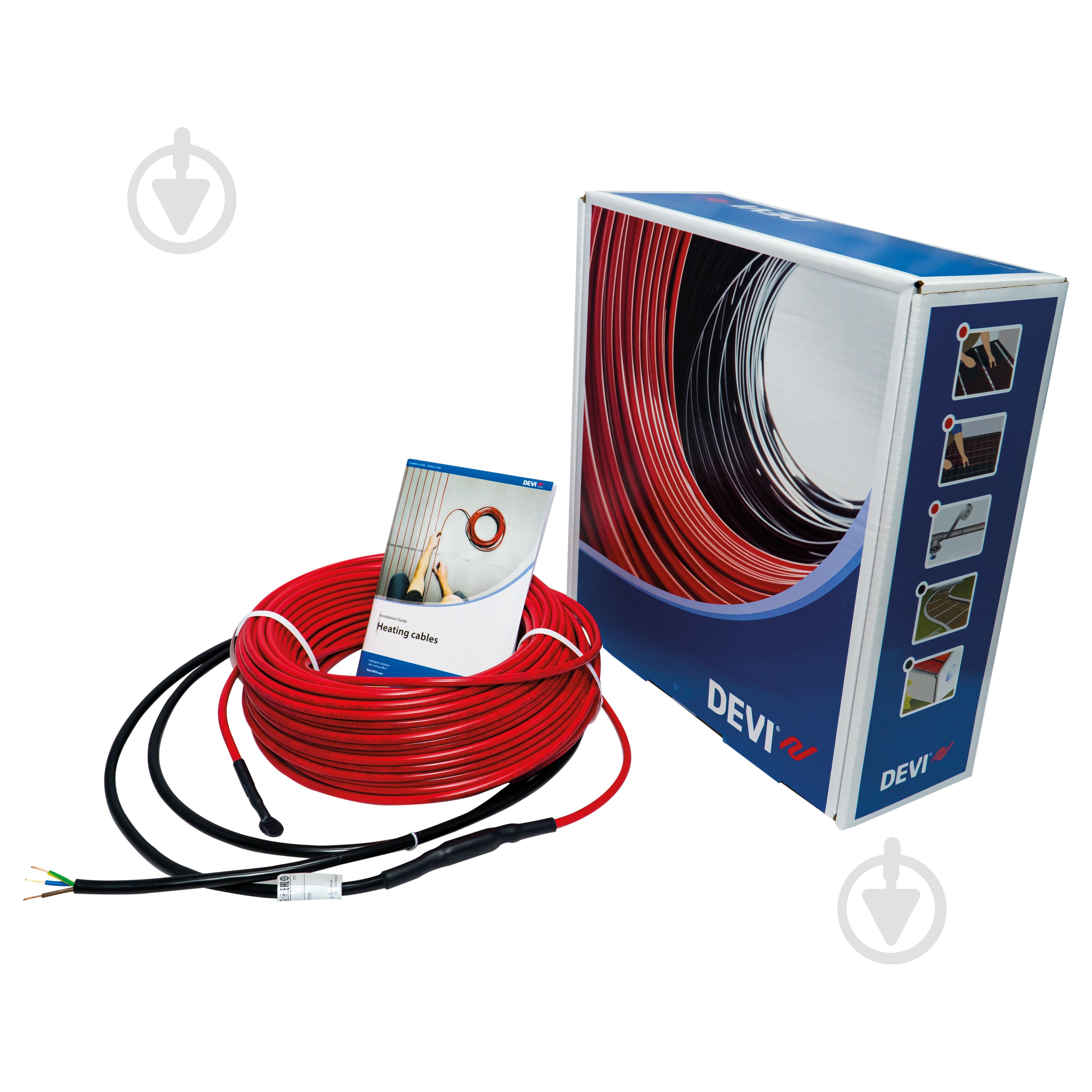 Нагревательный кабель DEVI 140F1247 DEVIflex™ 18T 1360 Вт 82 м 10 кв.м - фото 1 Нагревательный кабель DEVI 140F1247 DEVIflex™ 18T 1360 Вт 82 м 10 кв.м - фото 1