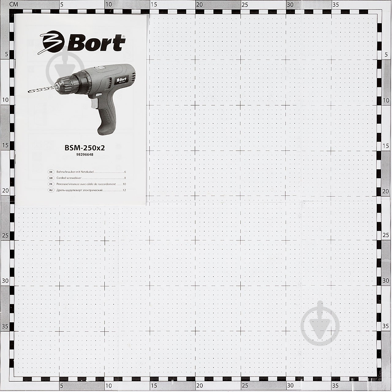 Шуруповерт сетевой Bort BSM-250х2 - фото 6