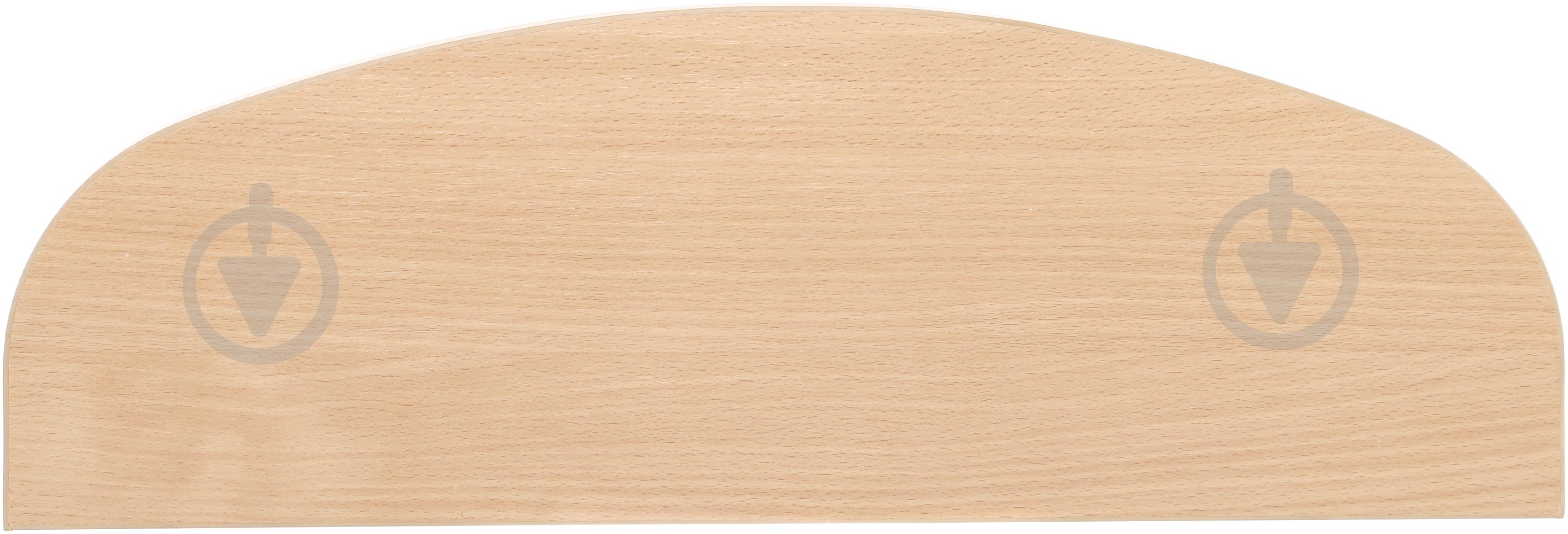 Полка DC ДСП радиусная 600x бук - фото 2 Полка DC ДСП радиусная 600x бук - фото 2