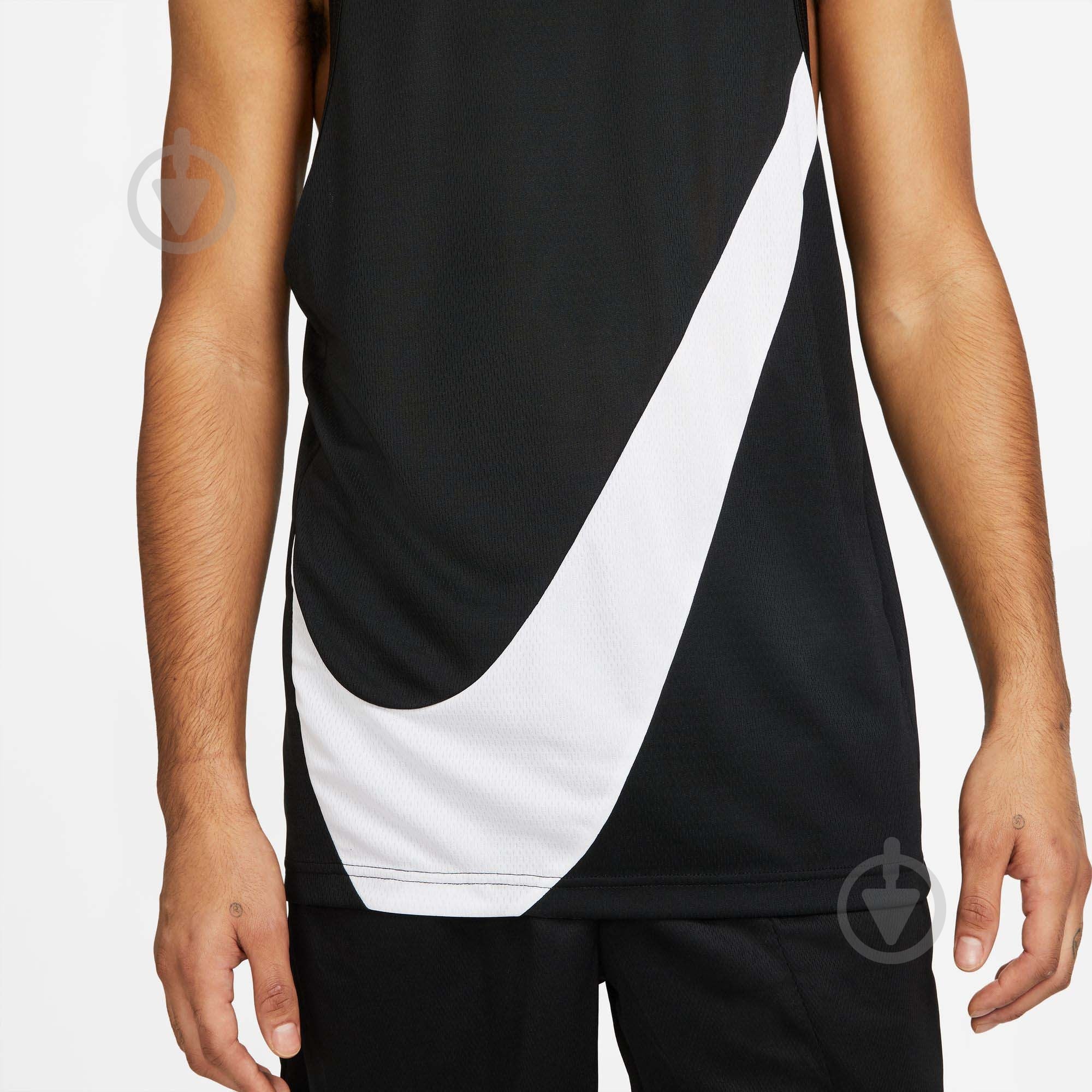 Майка Nike DF CROSSOVER JERSEY DH7132-013 р.M черный - фото 3 Майка Nike DF CROSSOVER JERSEY DH7132-013 р.M черный - фото 3