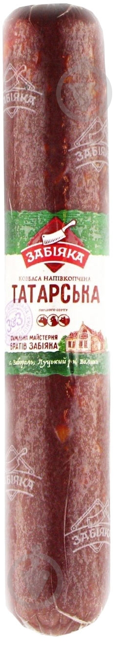 Колбаса ТМ Забияка Татарская 2990760000000 - фото 1 Колбаса ТМ Забияка Татарская 2990760000000 - фото 1