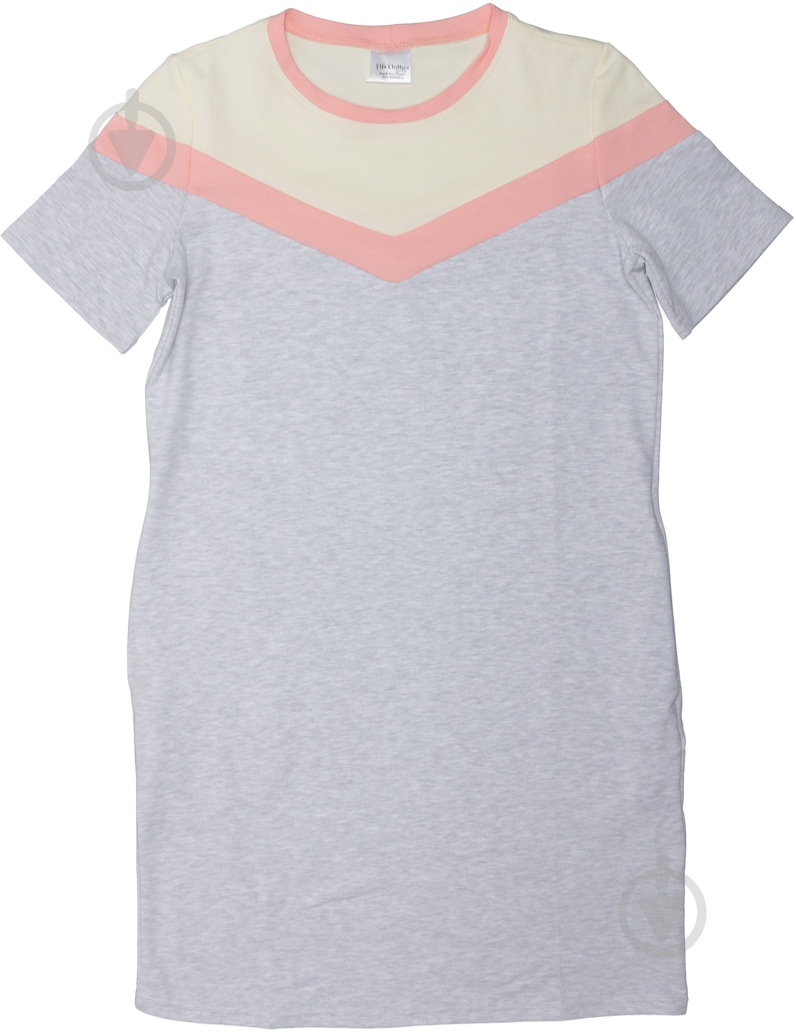 Платье Flis clothes Чайка р. XL серый - фото 1