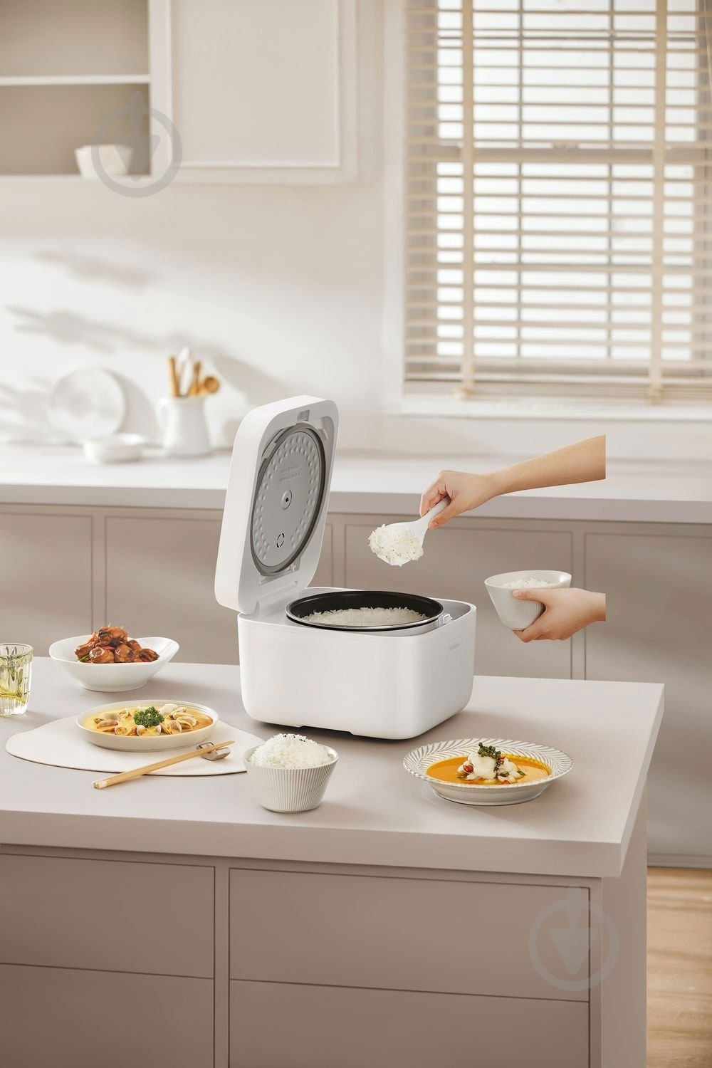 Мультиварка Xiaomi Multifunctional Rice Cooker 4L (1128964) - фото 12 Мультиварка Xiaomi Multifunctional Rice Cooker 4L (1128964) - фото 12