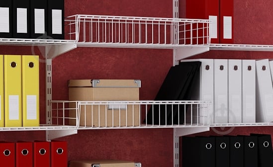 Перегородка для полки Kolchuga 406x100 мм белый - фото 2