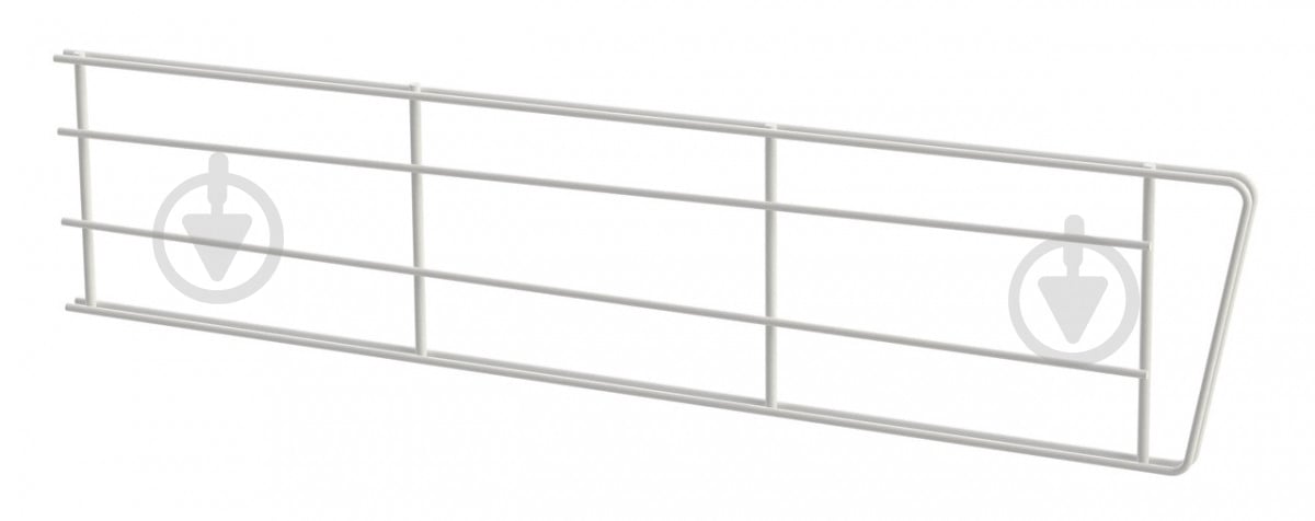 Перегородка для полки Kolchuga 406x100 мм белый - фото 1