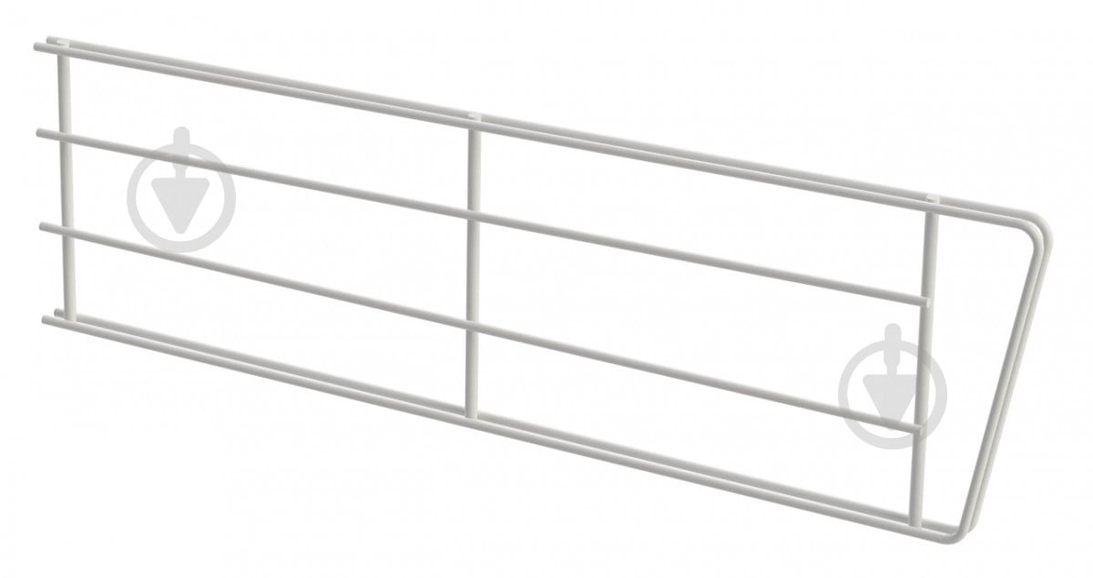 Перегородка для полиці Kolchuga 306x100 мм білий - фото 1