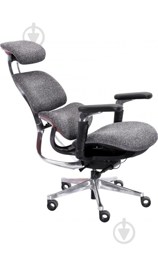 Крісло ігрове GT Racer X-819 сірий - фото 5 Крісло ігрове GT Racer X-819 сірий - фото 5