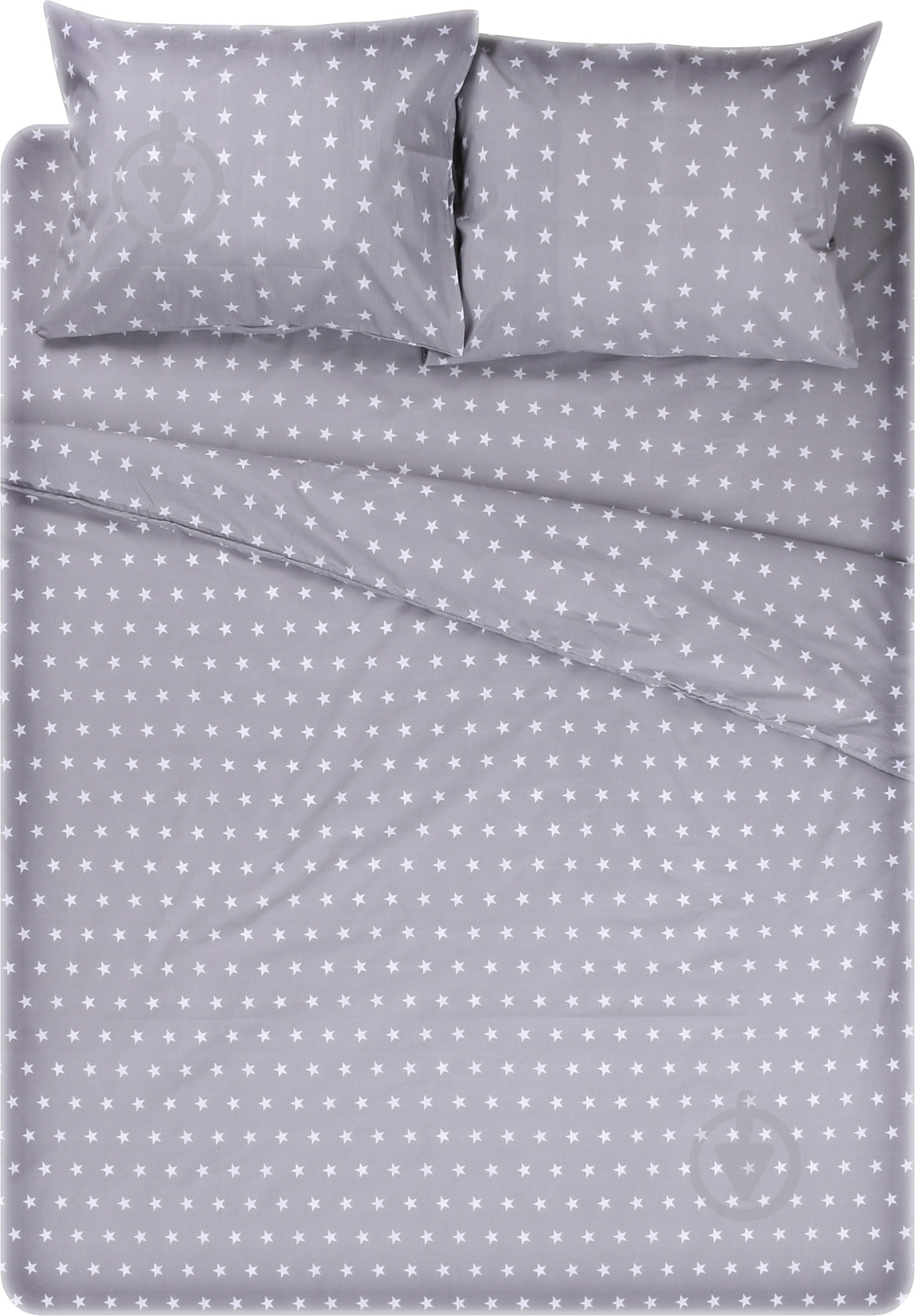 Комплект постельного белья Basic 2 серый La Nuit - фото 1