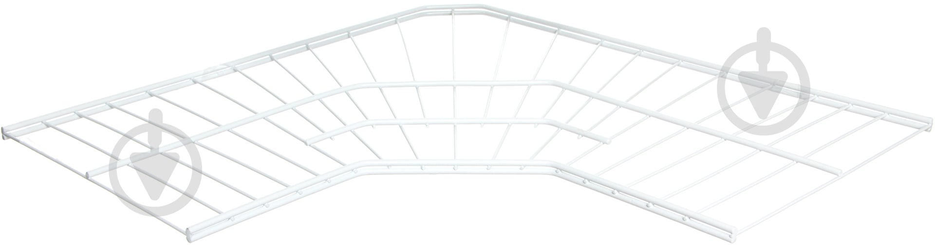 Полка для гардеробной системы Kolchuga угловая 600x306 мм белый - фото 8 Полка для гардеробной системы Kolchuga угловая 600x306 мм белый - фото 8