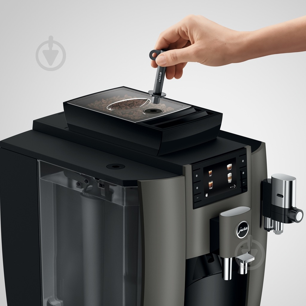 Кавомашина Jura W8 Dark Inox EA (15550) - фото 5