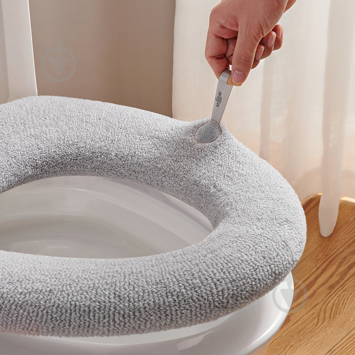 Накладка на унитаз MVM BA-28 GRAY - фото 2 Накладка на унитаз MVM BA-28 GRAY - фото 2