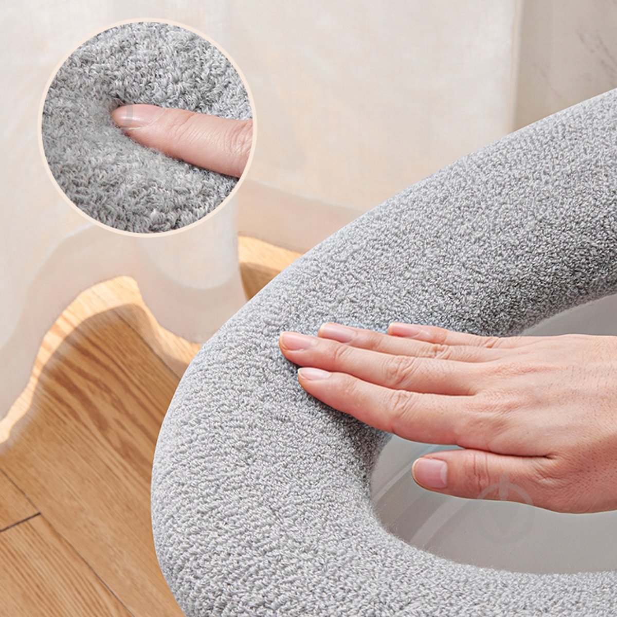 Накладка на унитаз MVM BA-28 GRAY - фото 3 Накладка на унитаз MVM BA-28 GRAY - фото 3