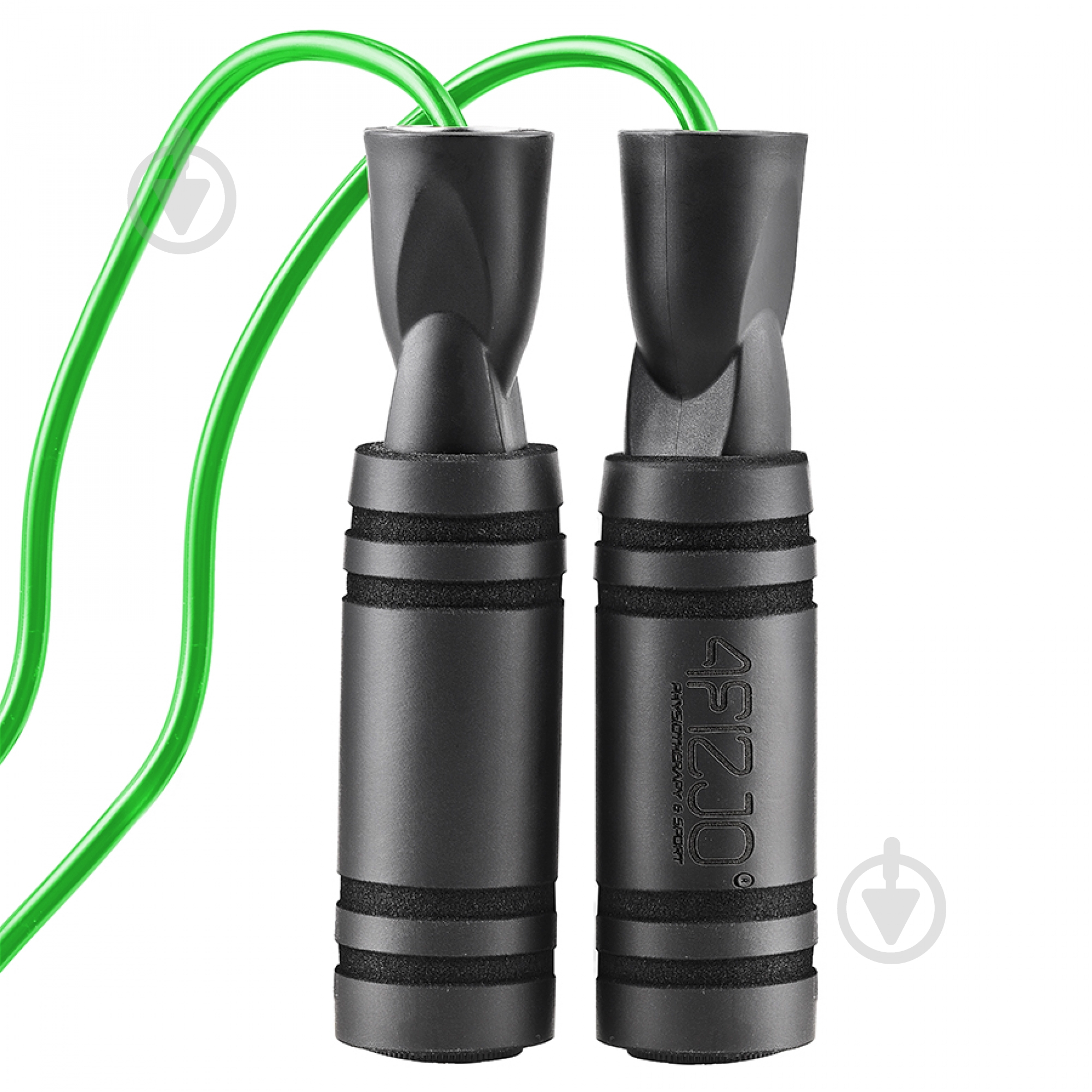 Скакалка 4fizjo с подшипниками Basic Black/Green (P-5907739313157) - фото 3 Скакалка 4fizjo с подшипниками Basic Black/Green (P-5907739313157) - фото 3